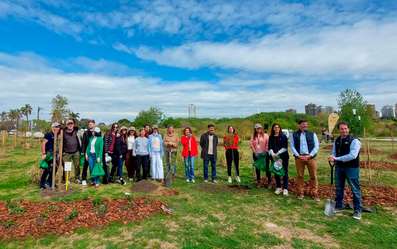 Syngenta inauguró un espacio de biodiversidad en el Parque Natural La Lucila, en Vicente López